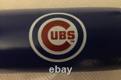 HTF 2016 Chicago Cubs World Series Louisville Slugger Blue Baseball Bat 33.5 L