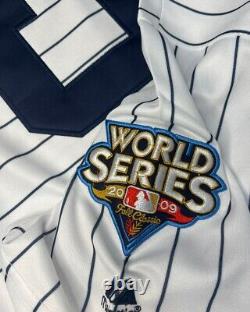 Hideki Matsui 2009 New York Yankees World Series White Jersey Size Men's Large