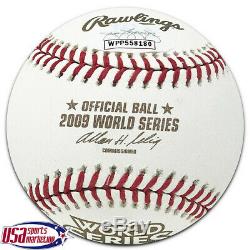 Hideki Matsui Yankees Signed Godzilla 2009 World Series Baseball JSA Auth
