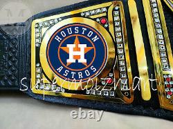 Houston Astros MLB World Series 2022 Champions Championship Belt 2MM Brass
