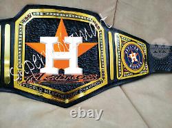 Houston Astros MLB World Series 2022 Champions Championship Belt 2MM Brass