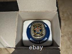 Houston Astros Replica World Series Ring SGA 2017 2018 OFFICIAL FAN GIVEAWAY