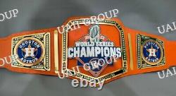 Houston Astros World Series 2022 Champions Championship Belt 2MM Brass