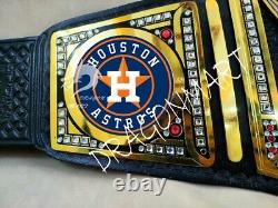 Houston Astros World Series 2022 Championship Belt Baseball MLB 2mm Brass