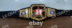 Houston Astros World Series Championship Belt Adult Size 2mm Brass