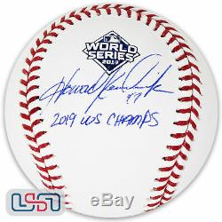 Howie Kendrick Nationals Signed 2019 WS Champs 2019 World Series Game Baseball