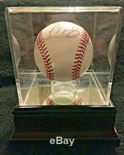 JAVIER BAEZ Cubs Autographed Official 2016 World Series Baseball FANATICS