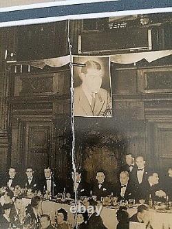JOE DiMAGGIO'S PERSONALLY OWNED 1939 JOE DiMAGGIO TESTIMONIAL DINNER PHOTO