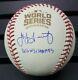 Jake Arrieta 2016 Ws Champs Autographed 2016 World Series Baseball Mlb #093400