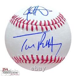 Jed Hoyer Tom Ricketts Cubs Signed Baseball 2016 World Series Autograph -JSA