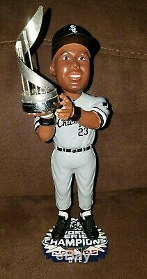 Jermaine Dye White Sox Bobblehead 2005 Forever World Series MVP Trophy WHALE