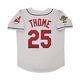 Jim Thome 1995 Cleveland Indians World Series Grey Road Jersey Men's (s-3xl)