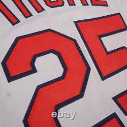 Jim Thome 1995 Cleveland Indians World Series Grey Road Jersey Men's (S-3XL)
