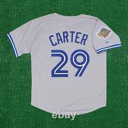 Joe Carter Toronto Blue Jays 1992 World Series Road Grey Men's Jersey