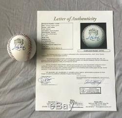 John Lackey Signed Autographed Official 2016 World Series Baseball Cubs JSA LOA