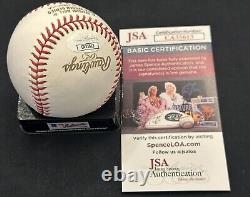 Jon Heyman Signed 2016 World Series Baseball Autographed Auto Cubs JSA COA