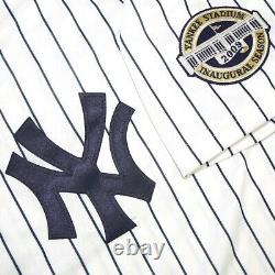 Jorge Posada 2009 New York Yankees World Series White Home Men's Jersey (S-3XL)