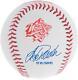 Jorge Posada Ny Yankees Signed 1998 World Series Baseball & 98 Ws Champs Insc