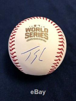 Jorge Soler Chicago Cubs Autographed 2016 World Series Baseball