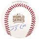 Jorge Soler Signed Rawlings 2016 World Series (chicago Cubs) Baseball (ss Coa)