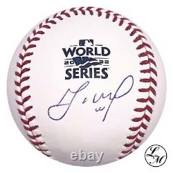 Jose Altuve Astros Autographed 2022 World Series Baseball JSA COA