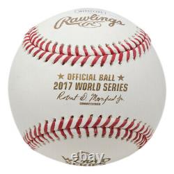 Jose Altuve Signed Houston Astros 2017 World Series Baseball JSA ITP