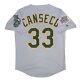 Jose Canseco Oakland Athletics 1989 World Series Grey Road Men's Jersey (s-3xl)