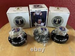 Josh Jung, Corey Seager, Bruce Bochy World Series Replica Rings! Only 2K