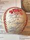 Jsa 1986 World Series Champs New York Mets Team Signed Baseball 23 Signatures