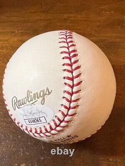 Jsa Red Sox Kevin Millar Signed 2004 World Series Baseball Cowboy Up Inscription