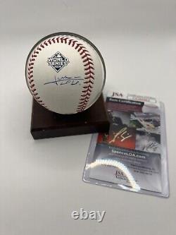 Juan Soto Autographed 2019 World Series Official MLB Baseball JSA COA