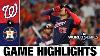 Juan Soto Homers Drives In 3 In Nats World Series Game 1 Win Nationals Astros Mlb Highlights