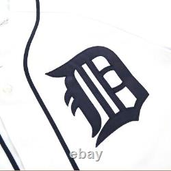 Justin Verlander 2012 Detroit Tigers World Series Home White Jersey Men (S-3XL)