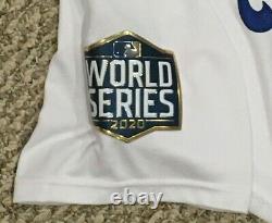 KOLAREK size 46 2020 Los Angeles Dodgers WORLD SERIES game jersey used MLB HOLO