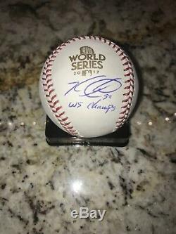 Ken Giles Autographed 2017 World Series Baseball Houston Astros WS Champs