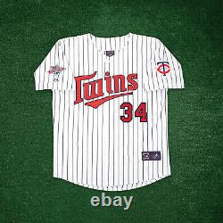 Kirby Puckett 1991 Minnesota Twins World Series Cooperstown Men's Home Jersey