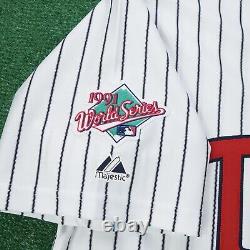 Kirby Puckett 1991 Minnesota Twins World Series Cooperstown Men's Home Jersey