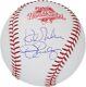 Kirk Gibson Dennis Eckersley Signed Autographed 1988 World Series Baseball Fan