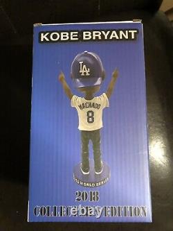 Kobe Bryant Los Angeles Dodgers Lakers World Series Bobblehead HOF MVP Mamba