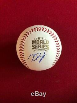 Kris Bryant, Autographed (MLB) Official 2016 World Series Baseball (Vintage)