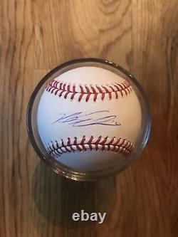 Kyle Schwarber Cubs Autographed 2016 World Series Signed Baseball PSA/DNA COA