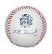 Kyle Wright Signed Autographed Braves World Series Baseball Beckett Witness