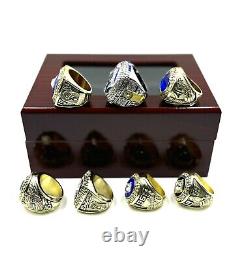 LOS ANGELES DODGERS ALL 7 WORLD SERIES RING SET KOUFAX KERSHAW With DISPLAY BOX