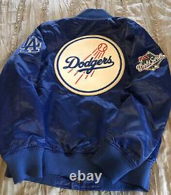 LOS ANGELES DODGERS Baseball PRO STANDARD World Series 1988 Snap Up LARGE Jacket