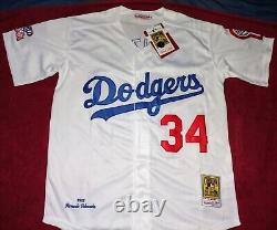 LOS ANGELES DODGERS FERNANDO VALENZUELA 1981 World Series Baseball Jersey