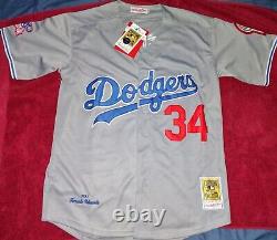 LOS ANGELES DODGERS FERNANDO VALENZUELA 1981 World Series Baseball Jersey