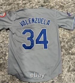 LOS ANGELES DODGERS FERNANDO VALENZUELA 1981 World Series Baseball Jersey