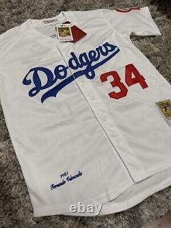 LOS ANGELES DODGERS FERNANDO VALENZUELA 1981 World Series Baseball Jersey