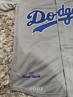 LOS ANGELES DODGERS FERNANDO VALENZUELA 1981 World Series Baseball Jersey