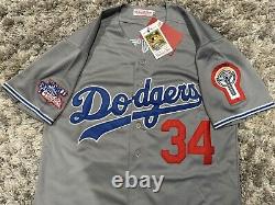 LOS ANGELES DODGERS FERNANDO VALENZUELA 1981 World Series Baseball Jersey